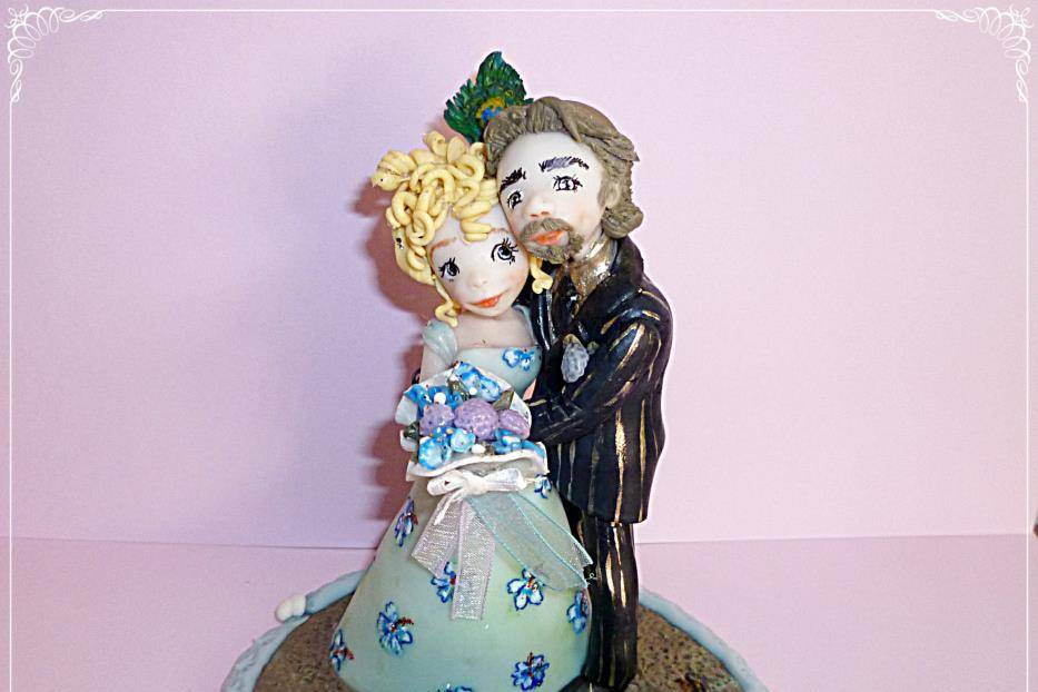 Cake topper campale: i cani