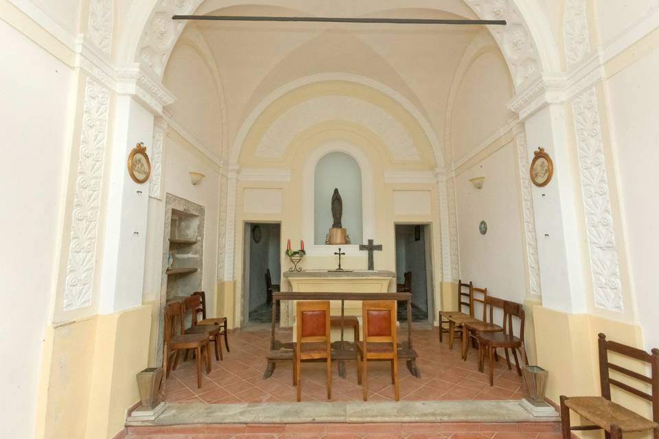 Interno della cappella