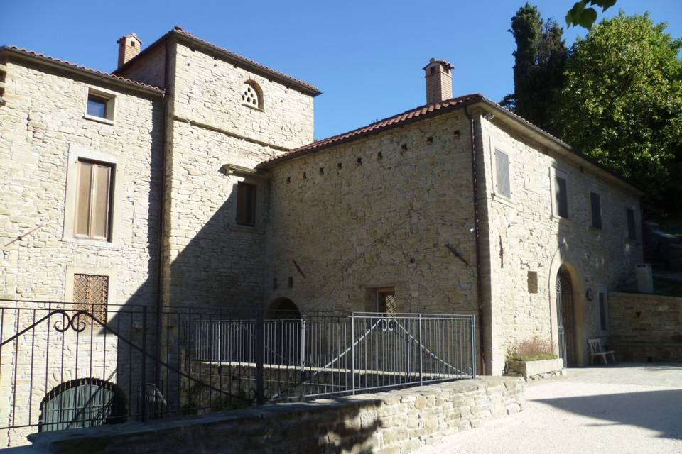 Ingresso alla villa