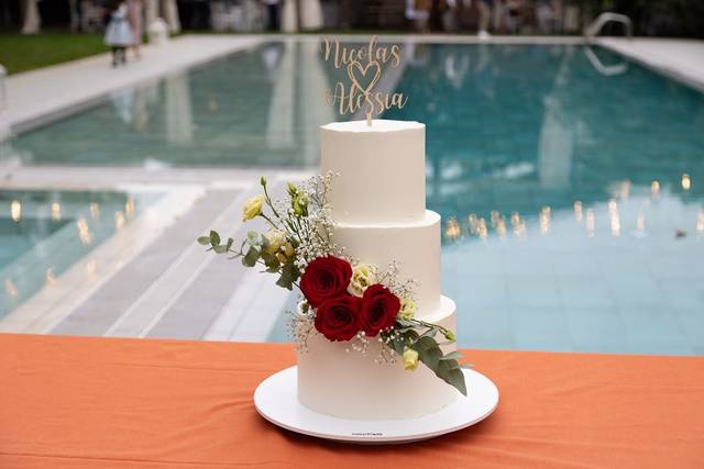 Torta elegante - matrimonio es