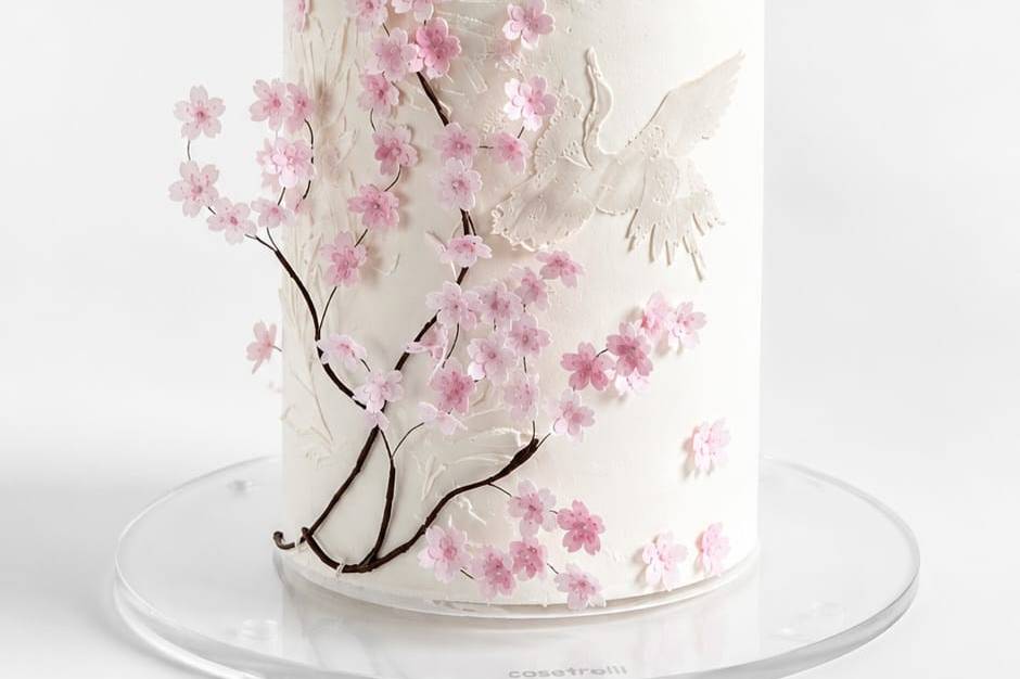 Torta tema giappone e sakura