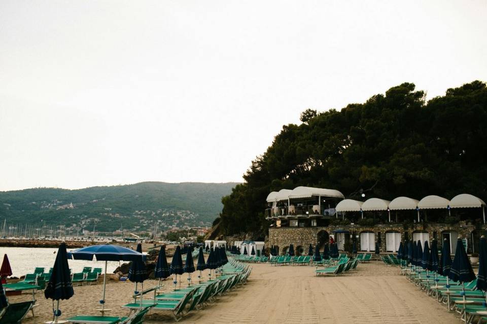 Vista spiaggia