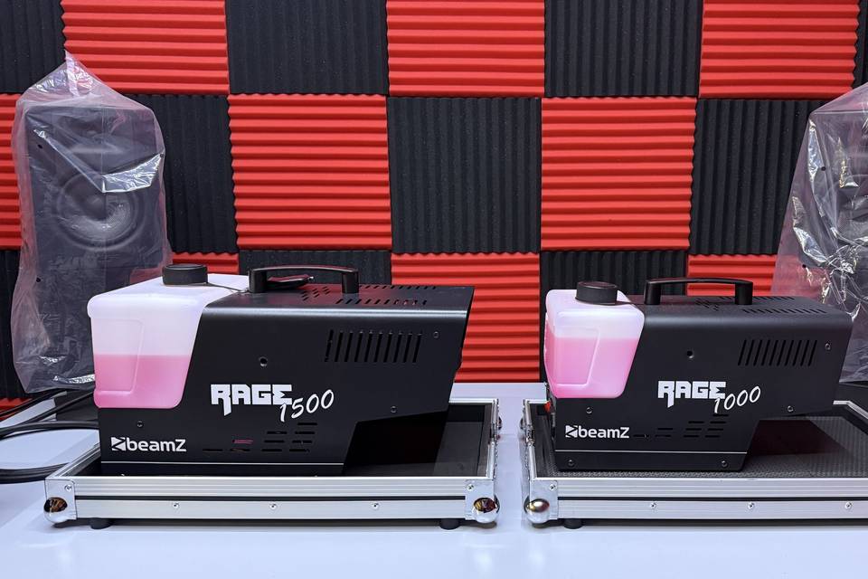 MACCHINE FUMO BEAMZ RAGE