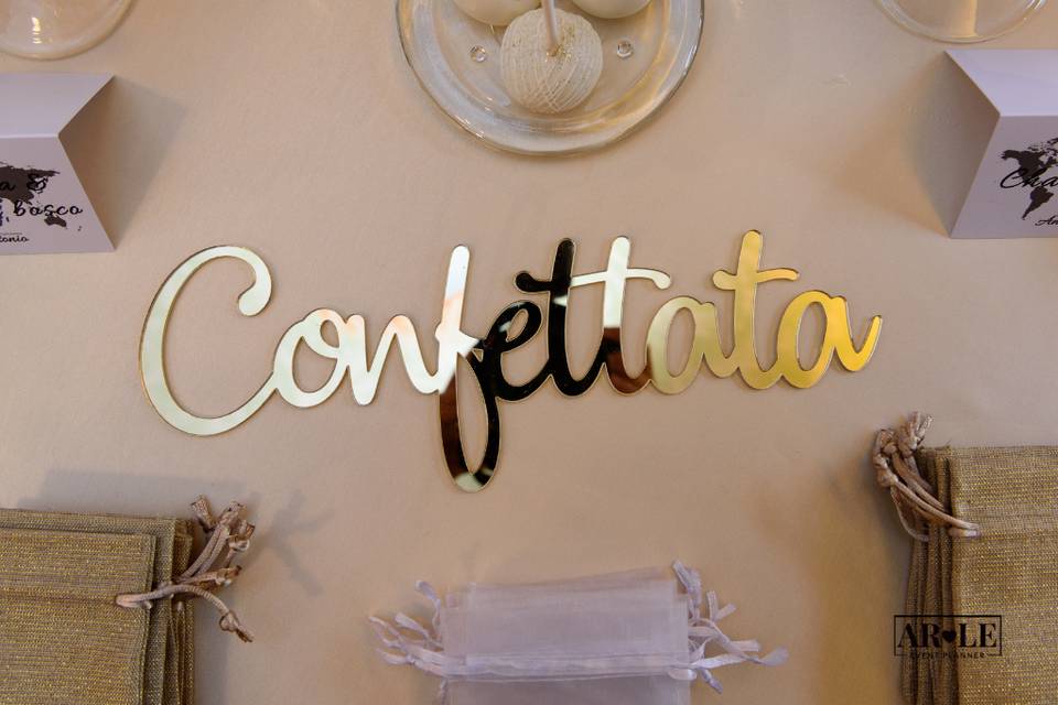 Dettaglio confettata