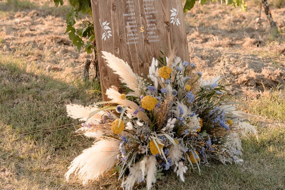 Tableau mariage