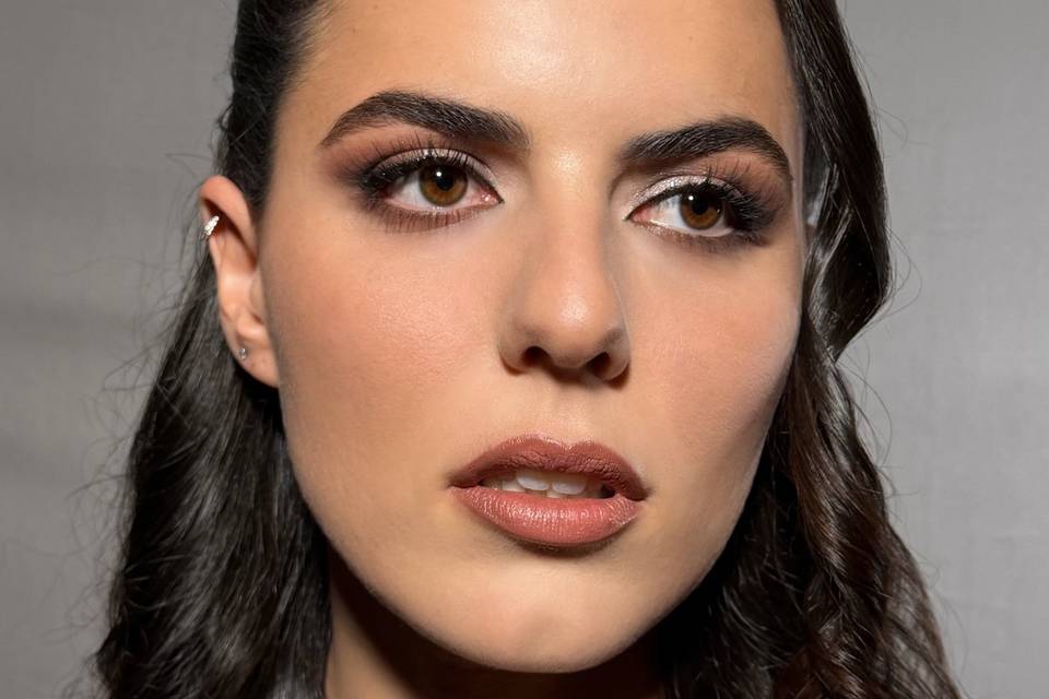 Soft bridal glam
