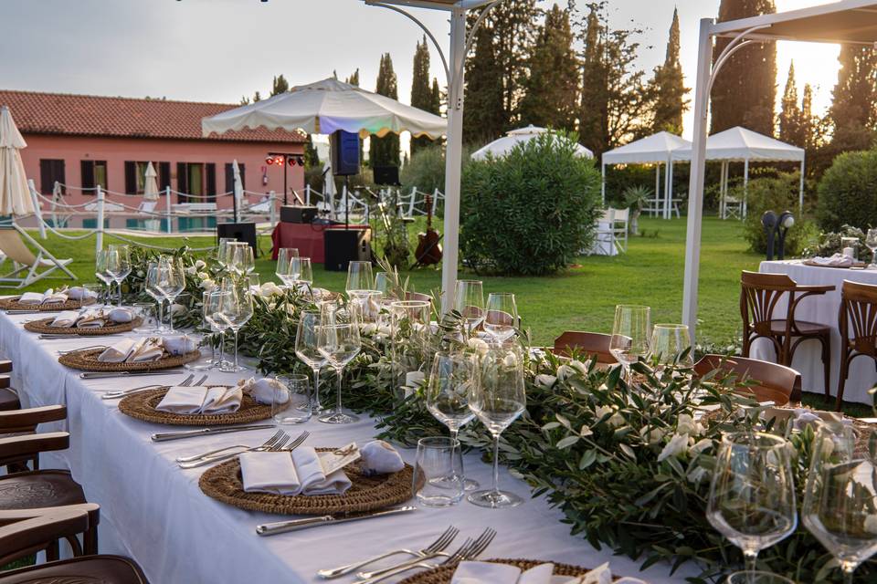 Allestimento tavolo