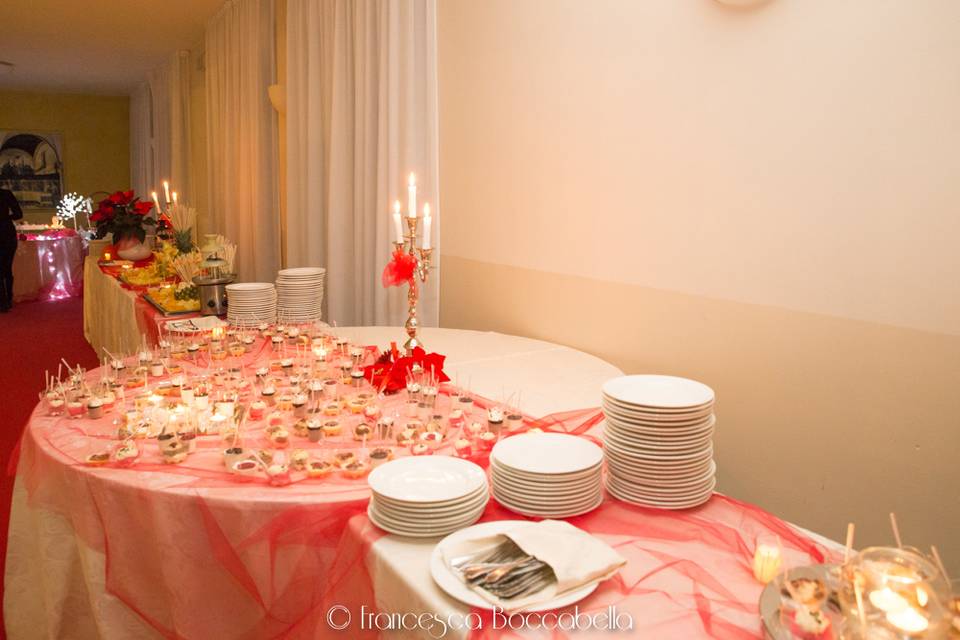 Buffet di dolci finger food