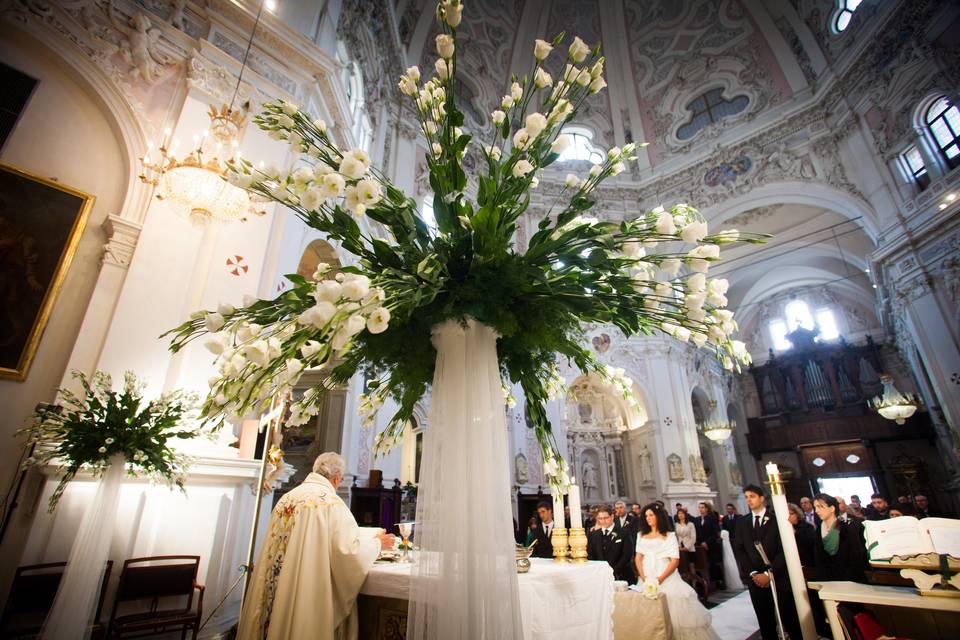 Allestimenti floreali chiesa