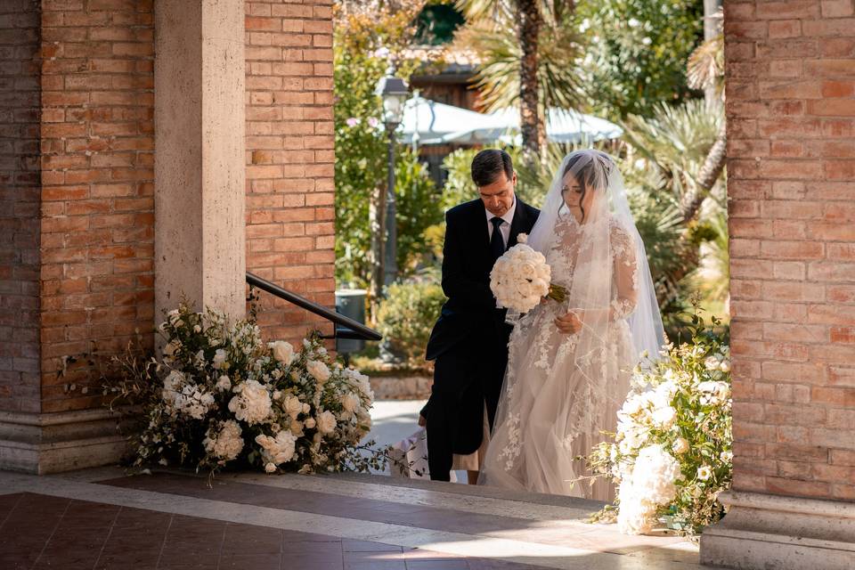 L’arrivo della sposa