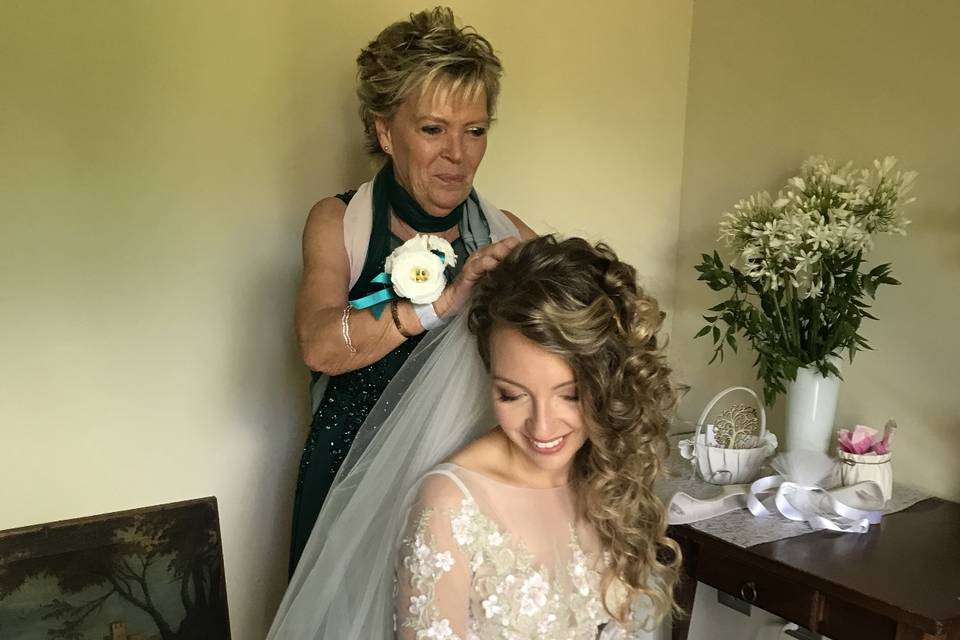 Preparazione della sposa