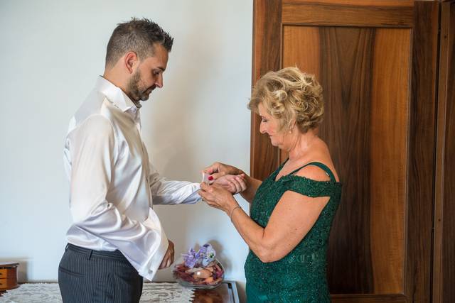 Preparazione dello sposo