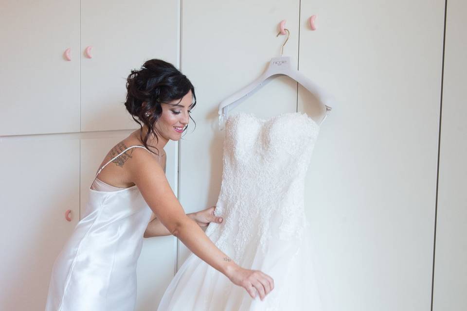 Preparazione della sposa