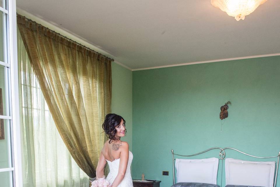 Foto a casa dello sposa