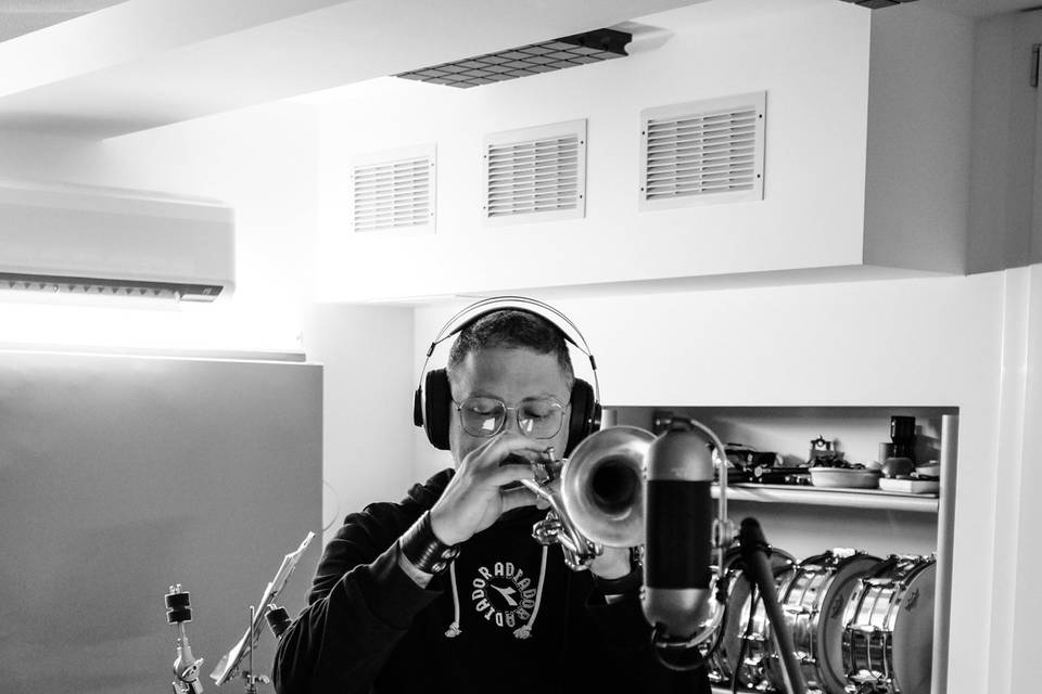Studio rec session