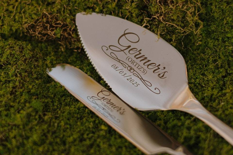 Cake server set