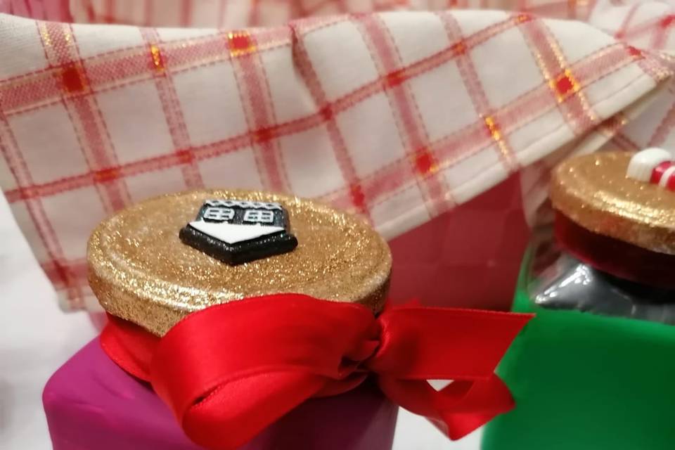 Segnaposto festa di natale
