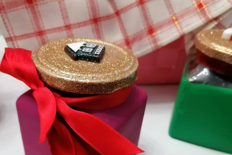 Segnaposto festa di natale
