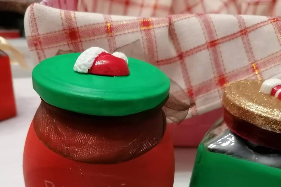 Segnaposto festa di natale