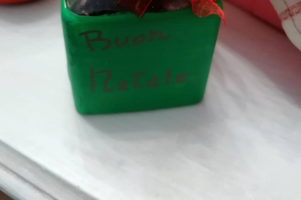 Segnaposto festa di natale