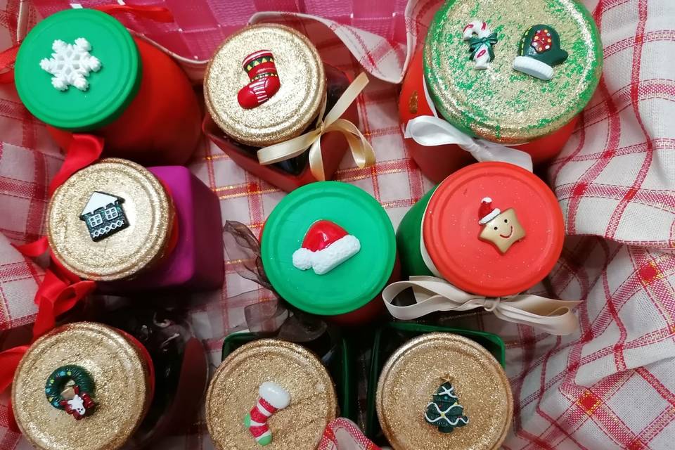Segnaposto festa di natale