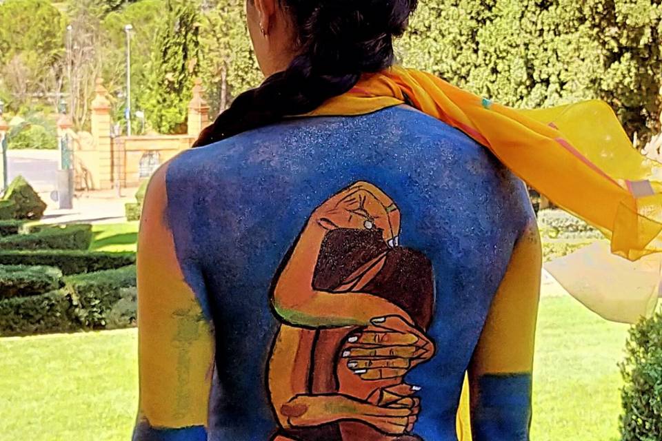 Bodypainting by me Villa Fidel