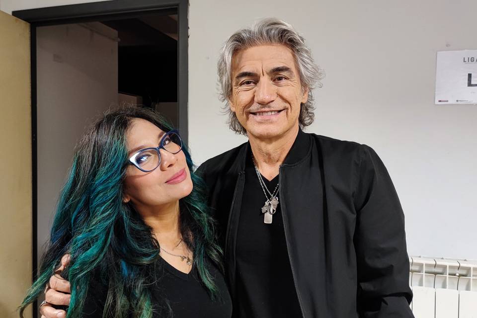 Makeup e capelli per Ligabue