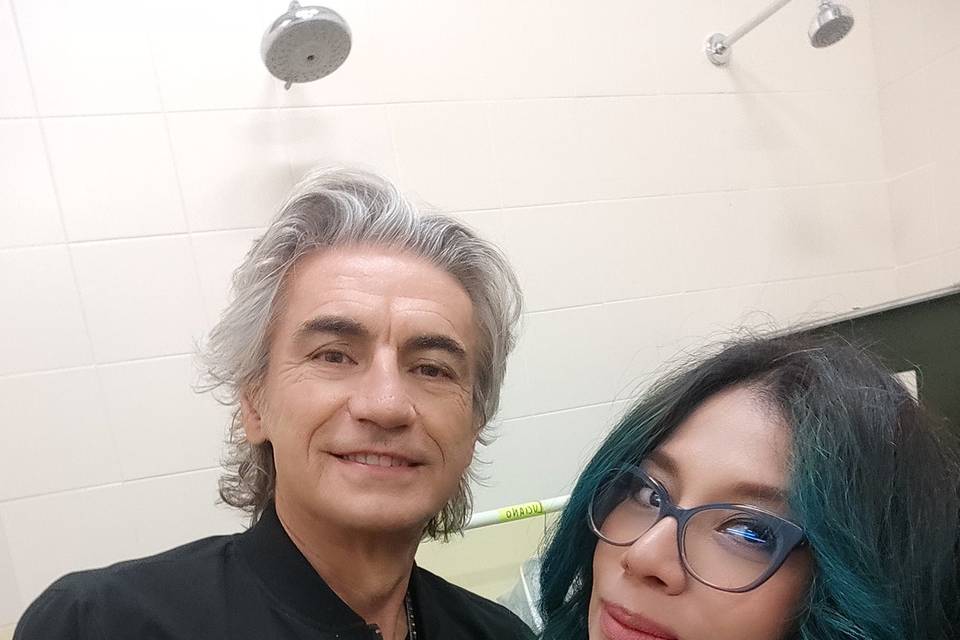 Makeup e capelli per Ligabue