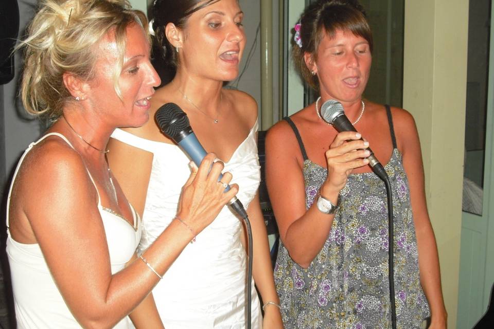 La sposa con le amiche