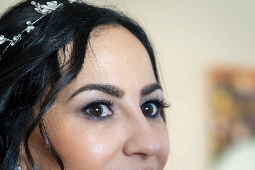 Sposa Viterbo -trucco e acconc