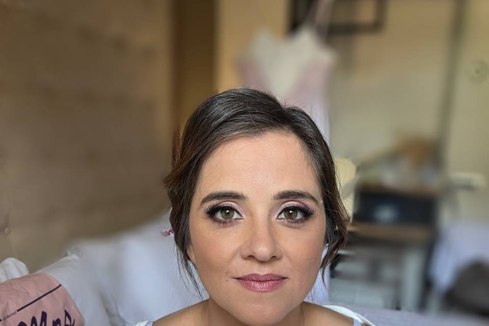 Trucco occhi marroni