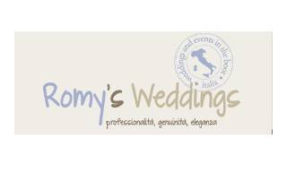 Romy's weddings logo