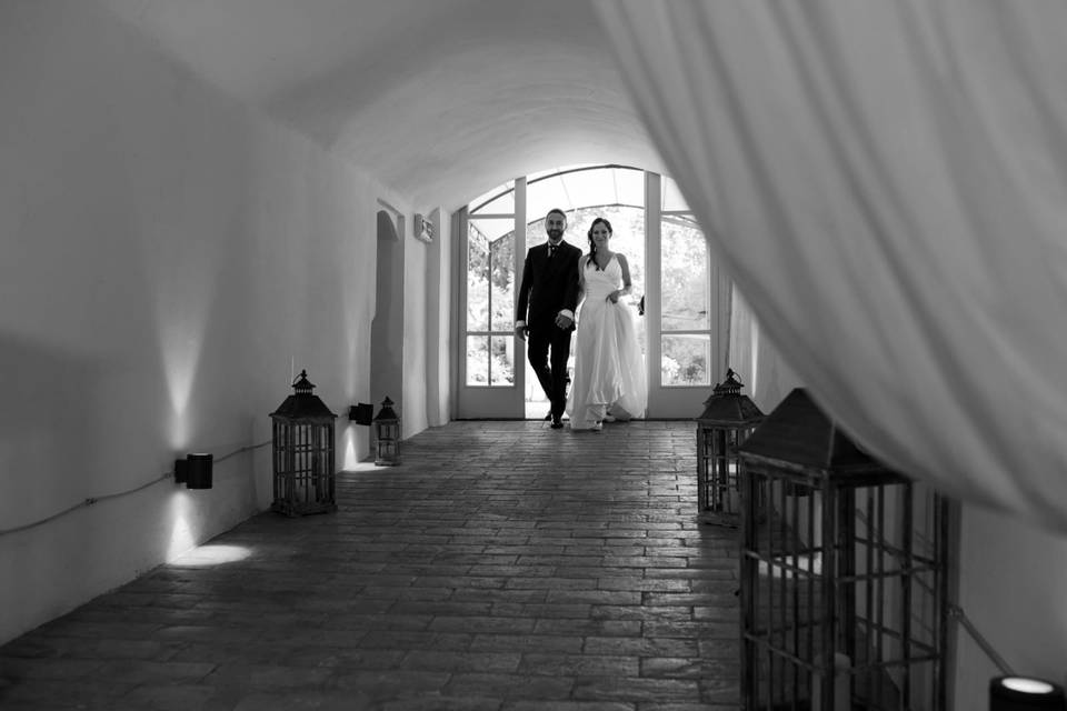 Ingresso degli Sposi in Villa