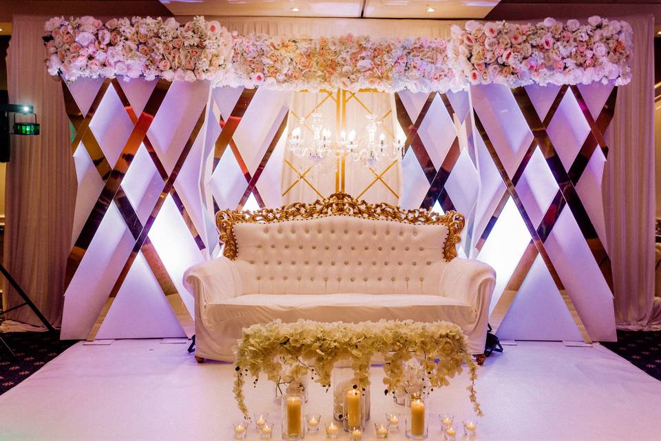 A & J - Wedding Stage