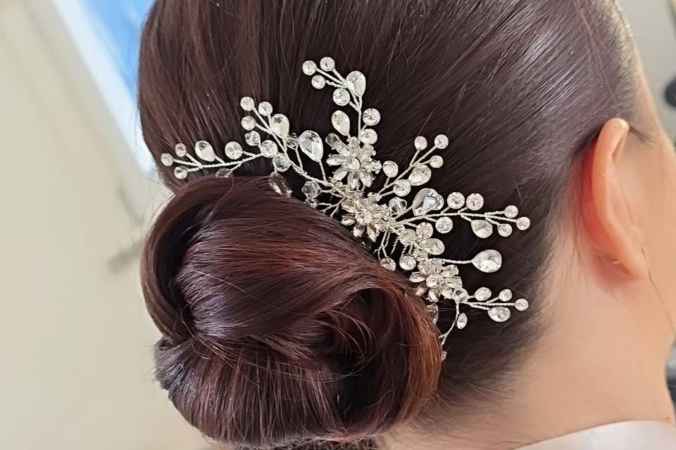 Classic chignon