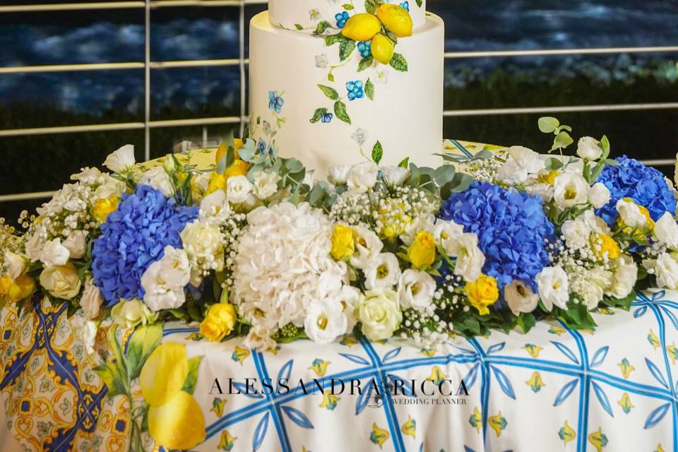 Costiera Wedding  Cake