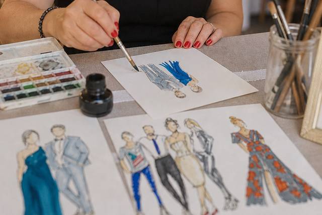 Cori Wedding Live Paint