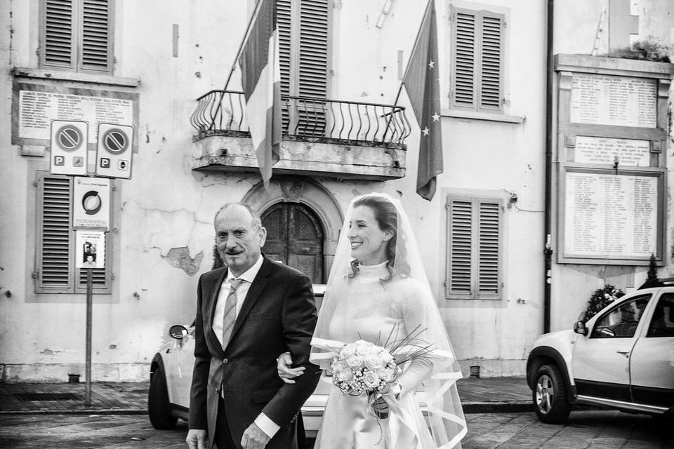 Arrivo della sposa