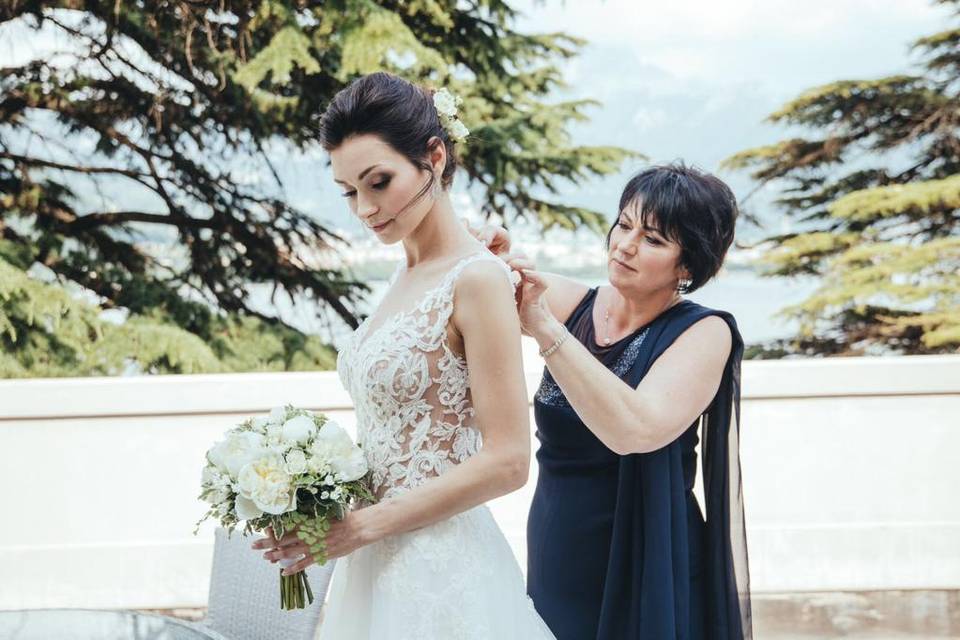 Trucco e acconciatura sposa