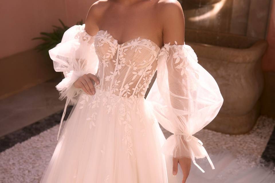 Abito principessa in tulle