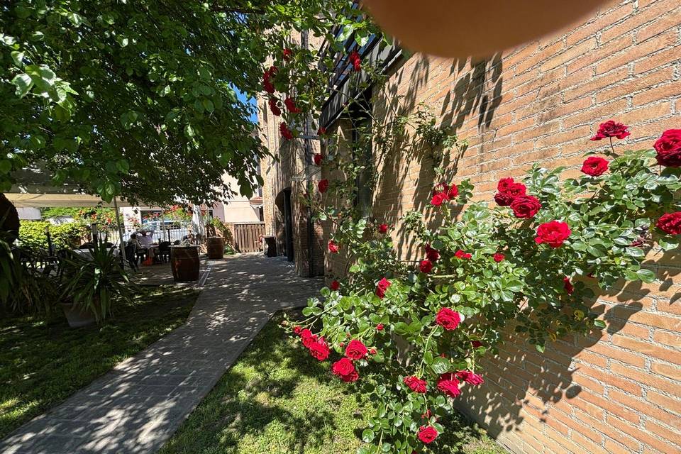 L'esterno del ristorante