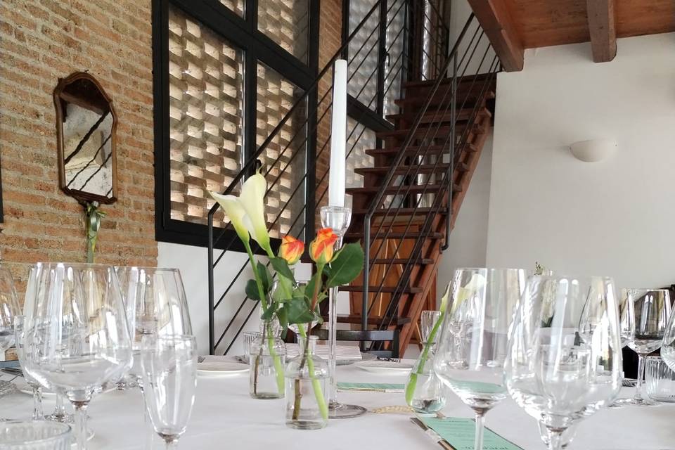 La sala al primo piano