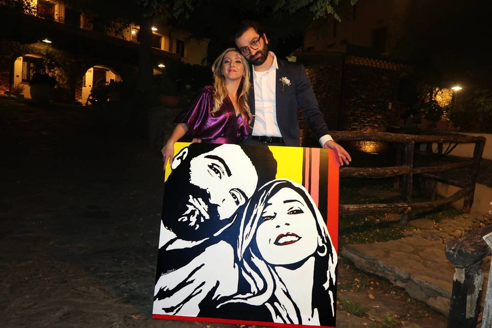 Ritratto Pop Art Calabria