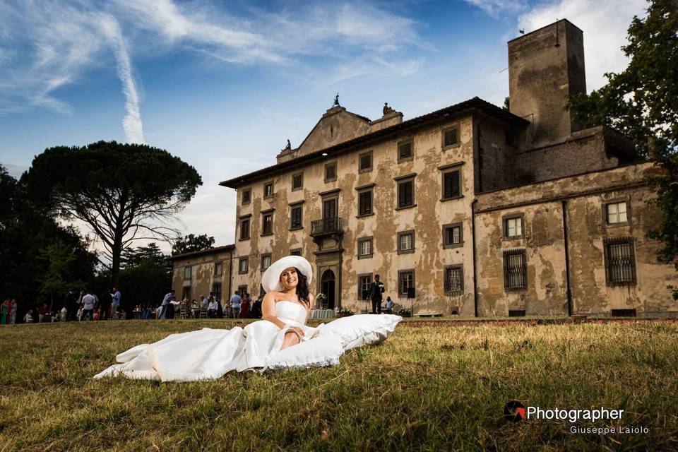 La sposa in villa