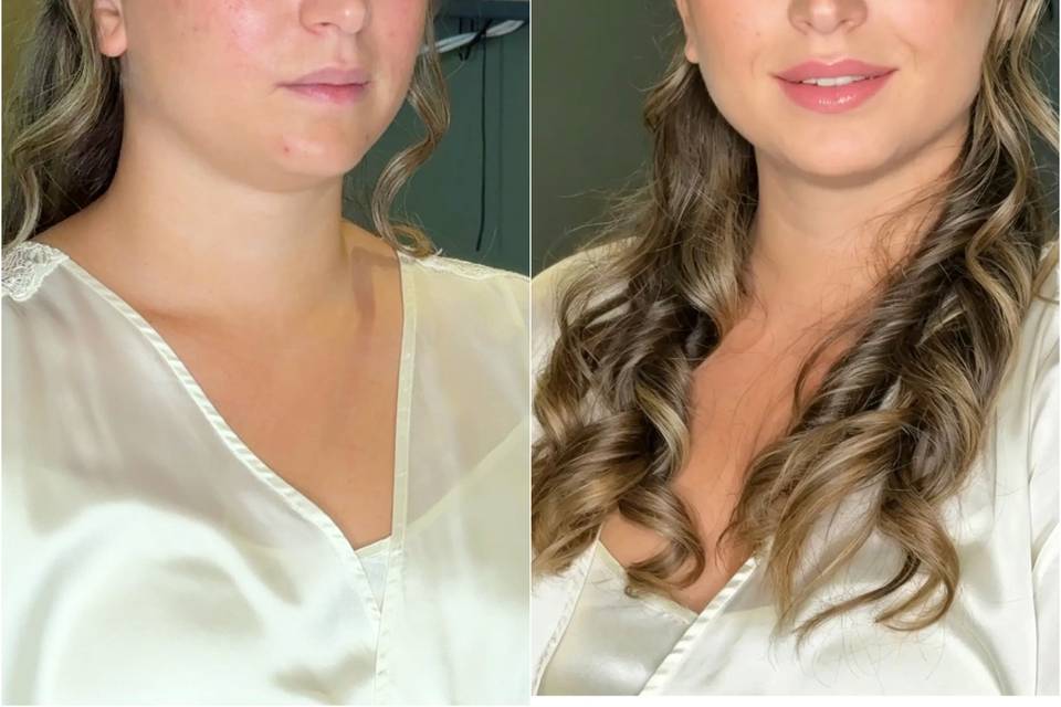 Prima e dopo sposa