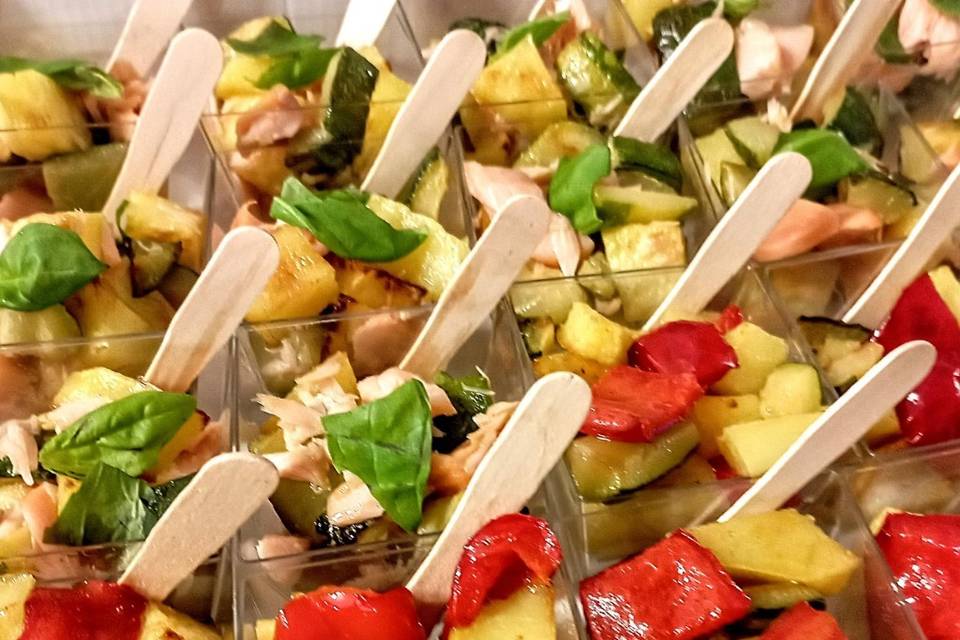Finger food di verdure spadell