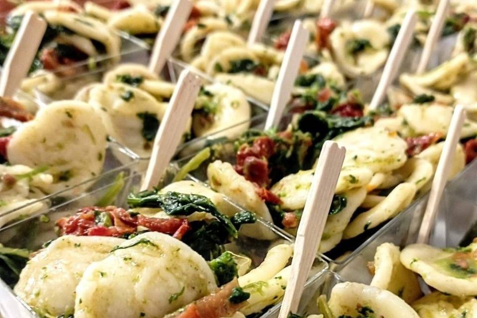 Finger di orecchiette con cime