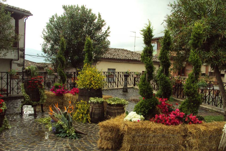 Allestimento fiera del fiore