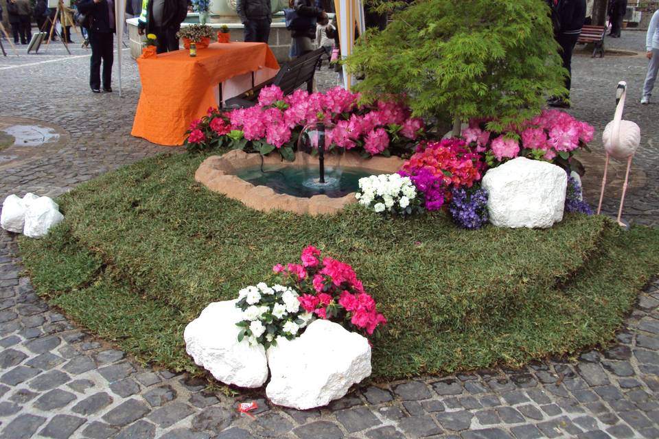 Allestimento fiera del fiore