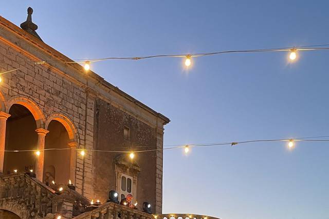 Castello al tramonto